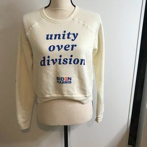Biden Harris 2020 sweatshirt crop